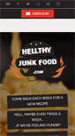 Mobile Screenshot of hellthyjunkfood.com